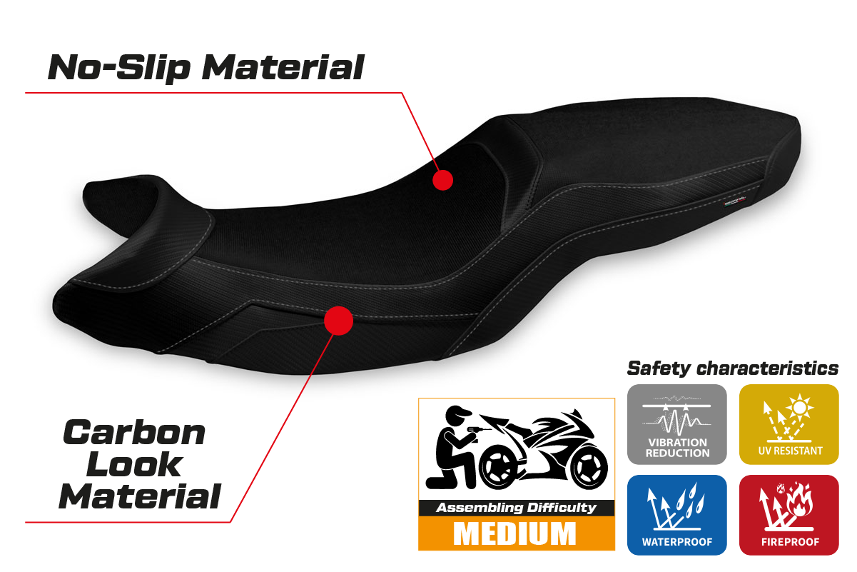 Seat cover compatible - BMW F 900 XR 2019-2025 - mod Arima