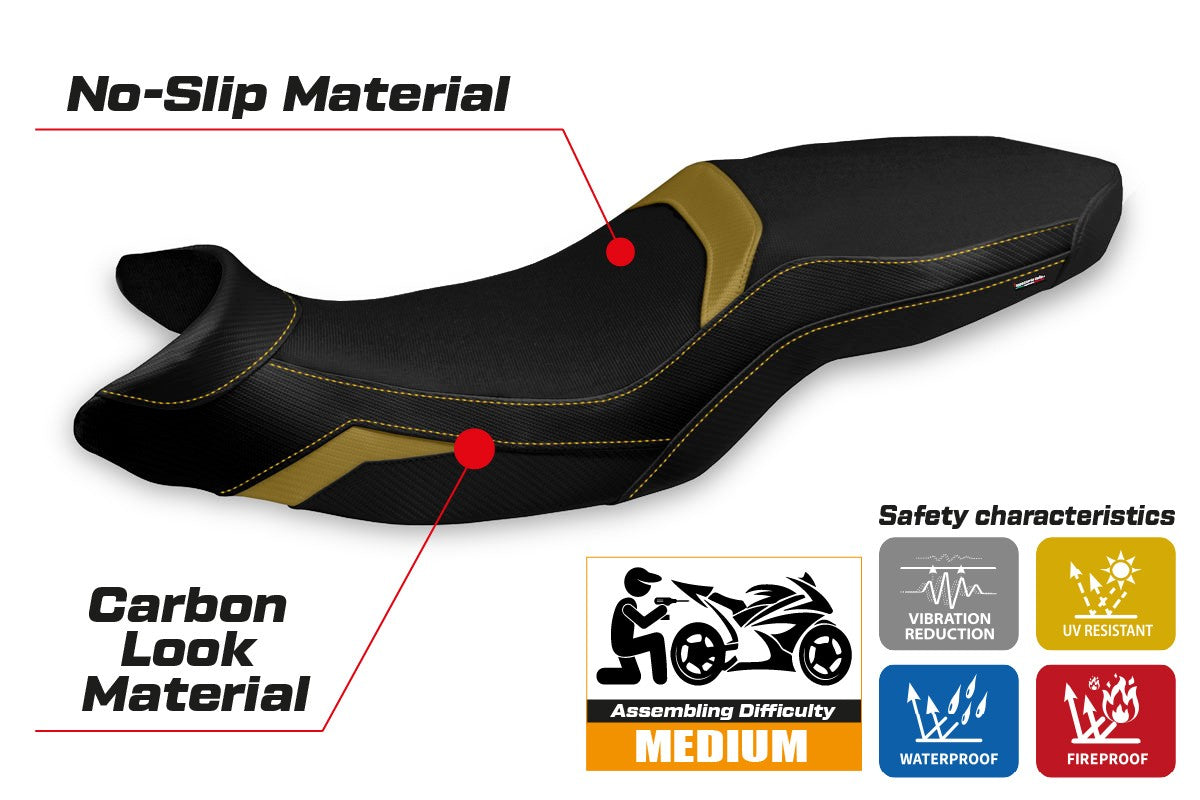 Seat cover compatible - BMW F 900 XR 2019-2025 - mod Tartu Comfort System