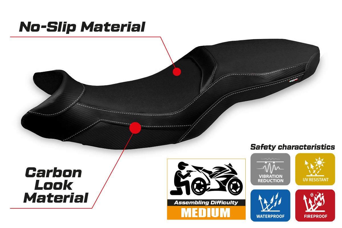 Seat cover compatible - BMW F 900 XR 2019-2025 - mod Tartu Comfort System