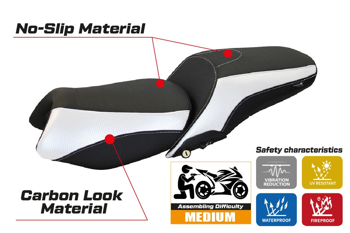 Seat cover compatible - BMW K 1600 GT 2010-2025 - mod Tropea Color
