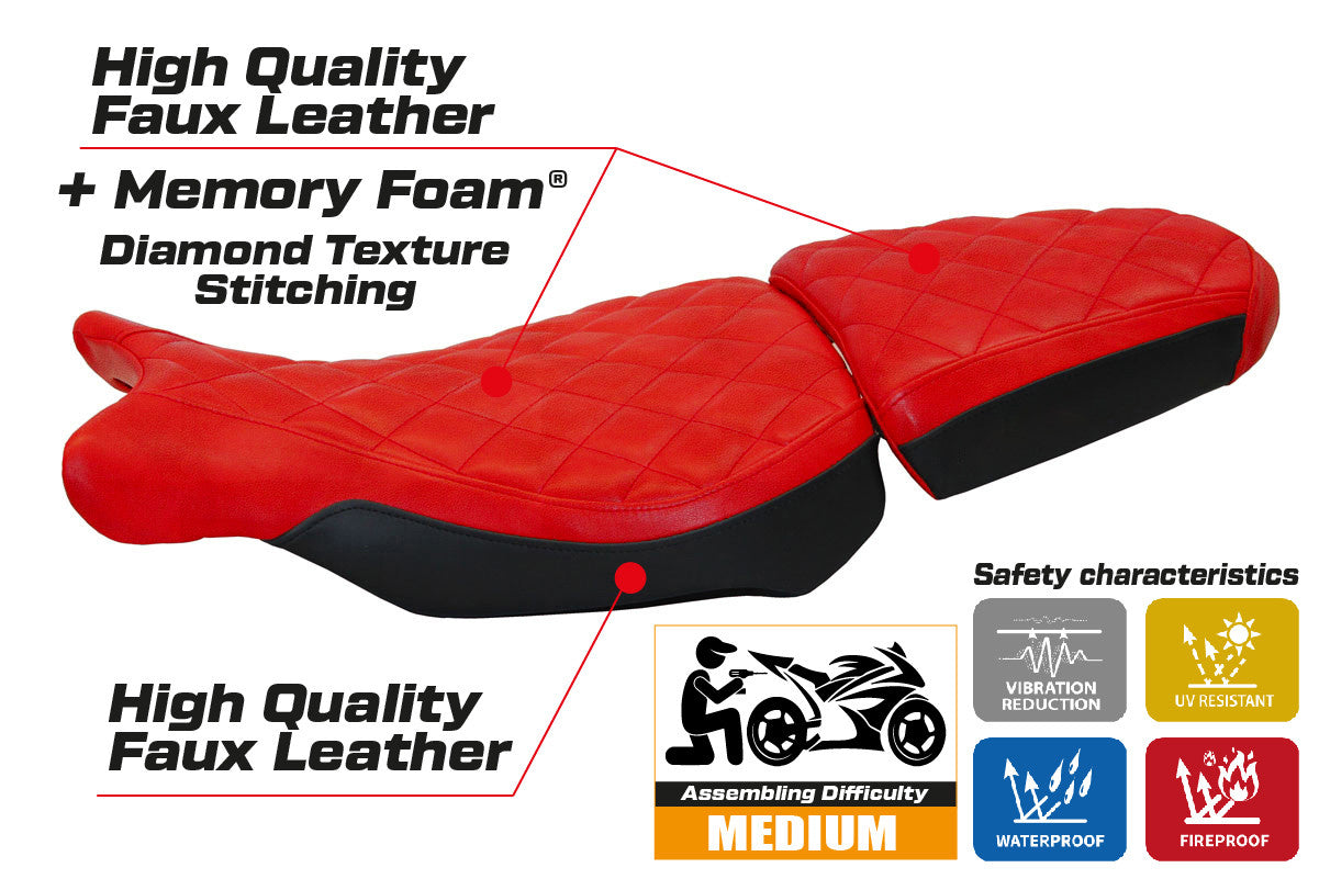 Seat cover compatible - BMW R 1200 NINE T (SCRAMBLER) 2014 - 2024 - mod Batea Comfort System