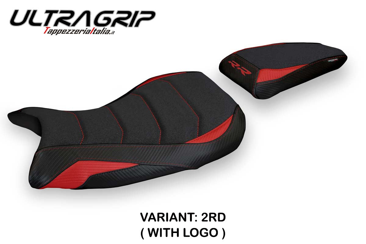 Seat cover compatible - BMW S 1000 RR 2019-2025 - mod Atina 1 Ultragrip