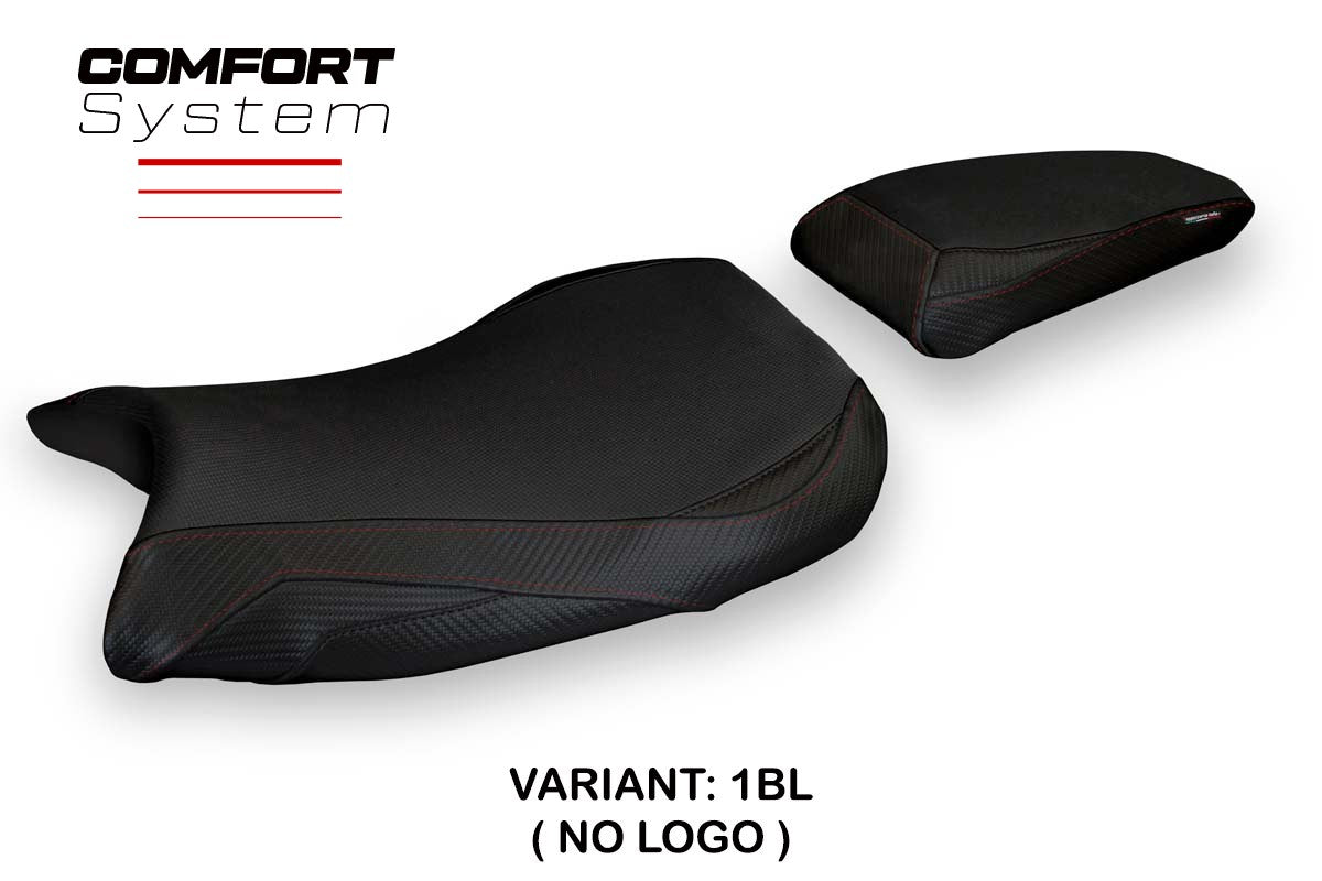 Seat cover compatible - BMW S 1000 RR 2019-2025 - mod Deruta 1 Comfort System