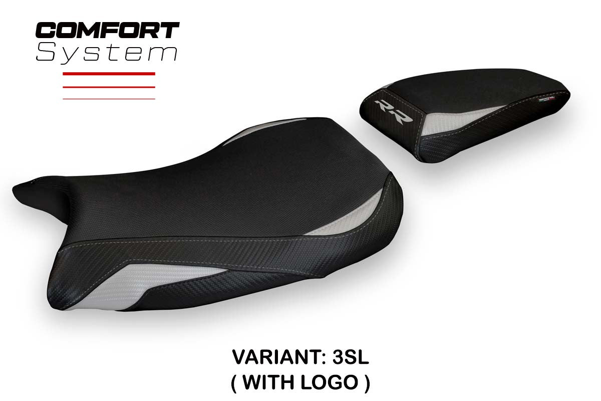 Seat cover compatible - BMW S 1000 RR 2019-2025 - mod Deruta 1 Comfort System