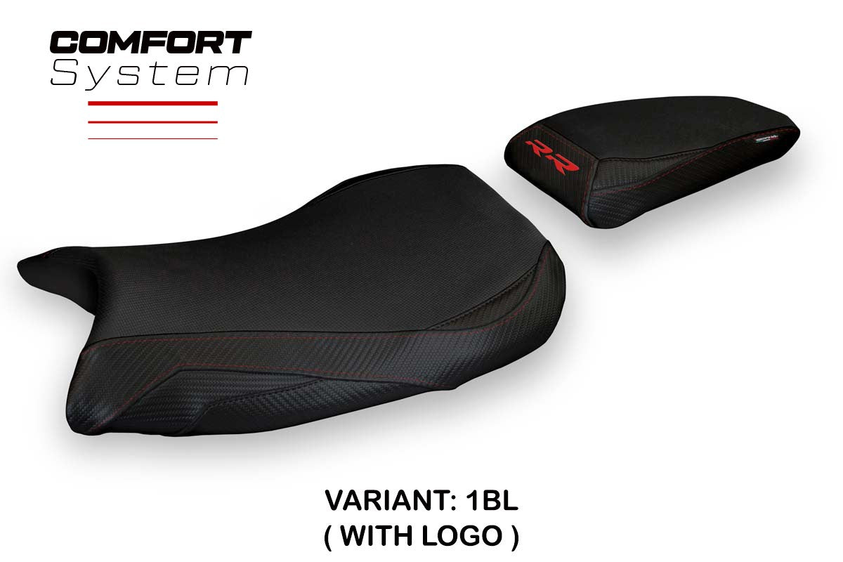 Seat cover compatible - BMW S 1000 RR 2019-2025 - mod Deruta 1 Comfort System