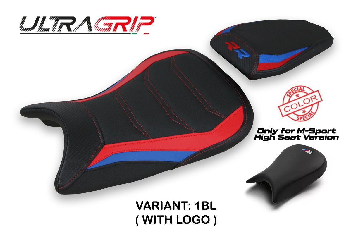 Seat cover compatible - BMW S 1000 RR M-Sport 2019-2025 - mod Baltar Ultragrip