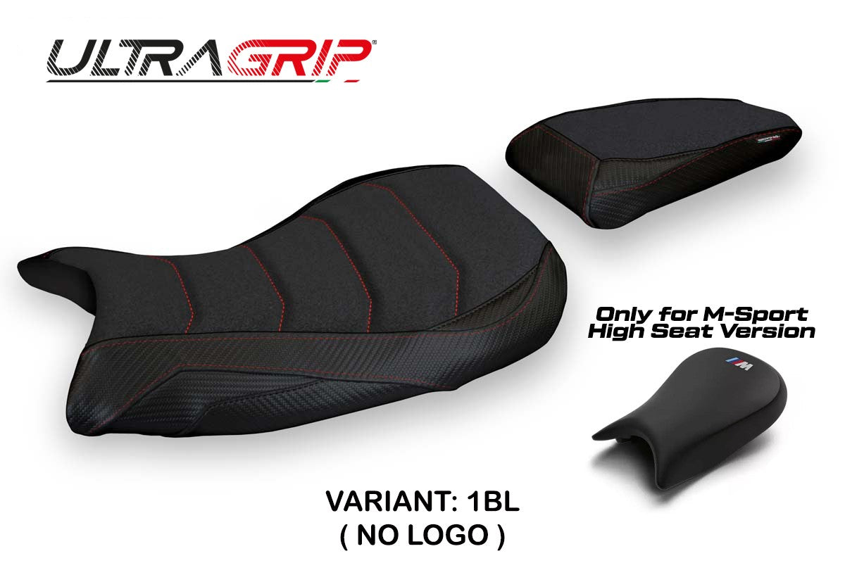 Seat cover compatible - BMW S 1000 RR M-Sport 2019-2025 - mod Edige 1 Ultragrip