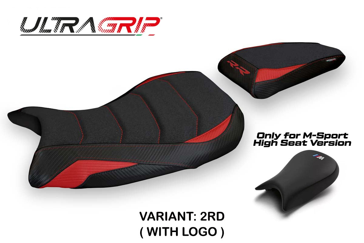 Seat cover compatible - BMW S 1000 RR M-Sport 2019-2025 - mod Edige 1 Ultragrip