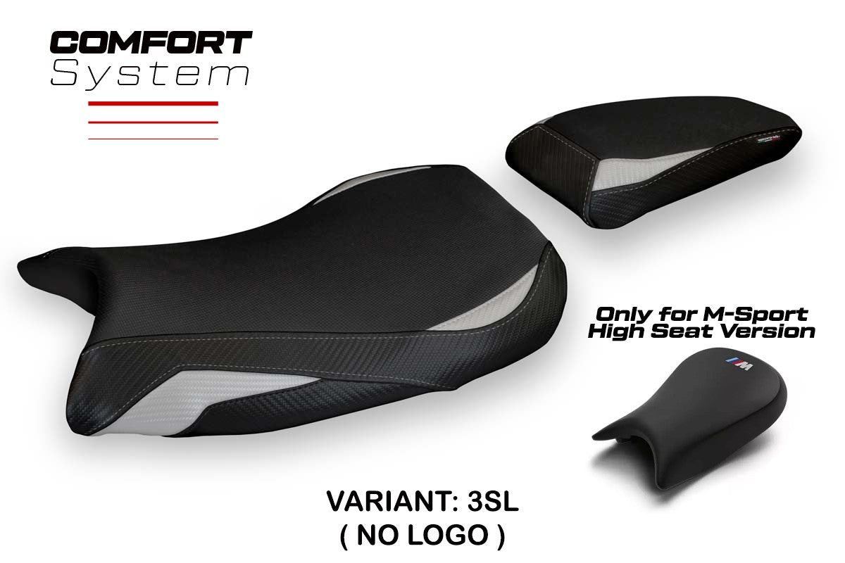 Seat cover compatible - BMW S 1000 RR M-Sport 2019-2025 - mod Ganja 1 Comfort System