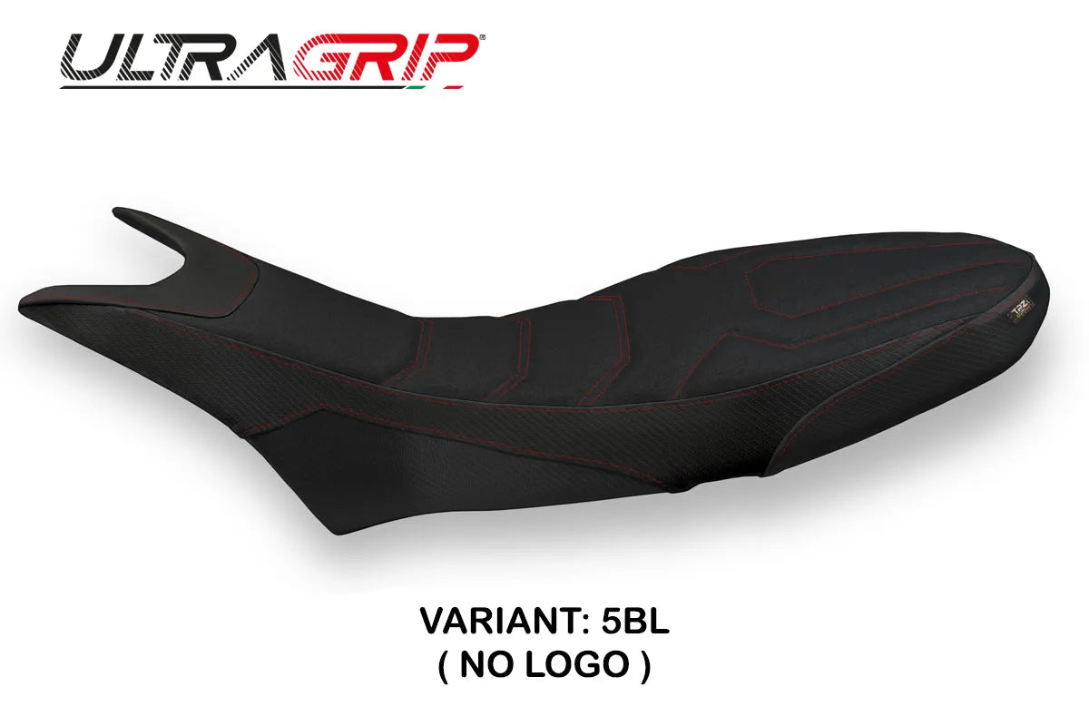Seat cover compatible - Ducati Hypermotard 950 2019-2025 - mod Luna 1 Ultragrip