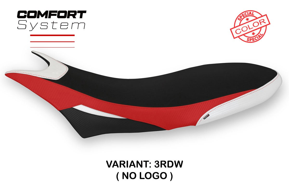 Seat cover compatible - Ducati Hypermotard 950 2019-2025 - mod Orlando Special Color Comfort System
