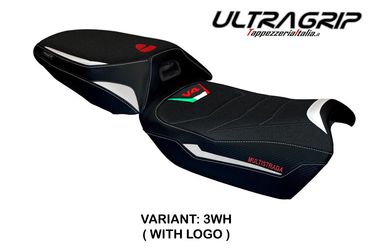 Seat cover compatible - Ducati Multistrada V4 2021-2025 - mod Adelaide Ultragrip