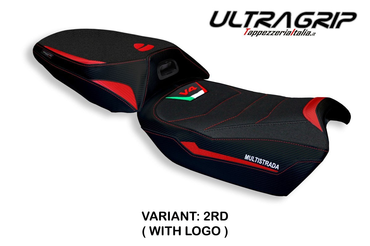 Seat cover compatible - Ducati Multistrada V4 2021-2025 - mod Adelaide Ultragrip