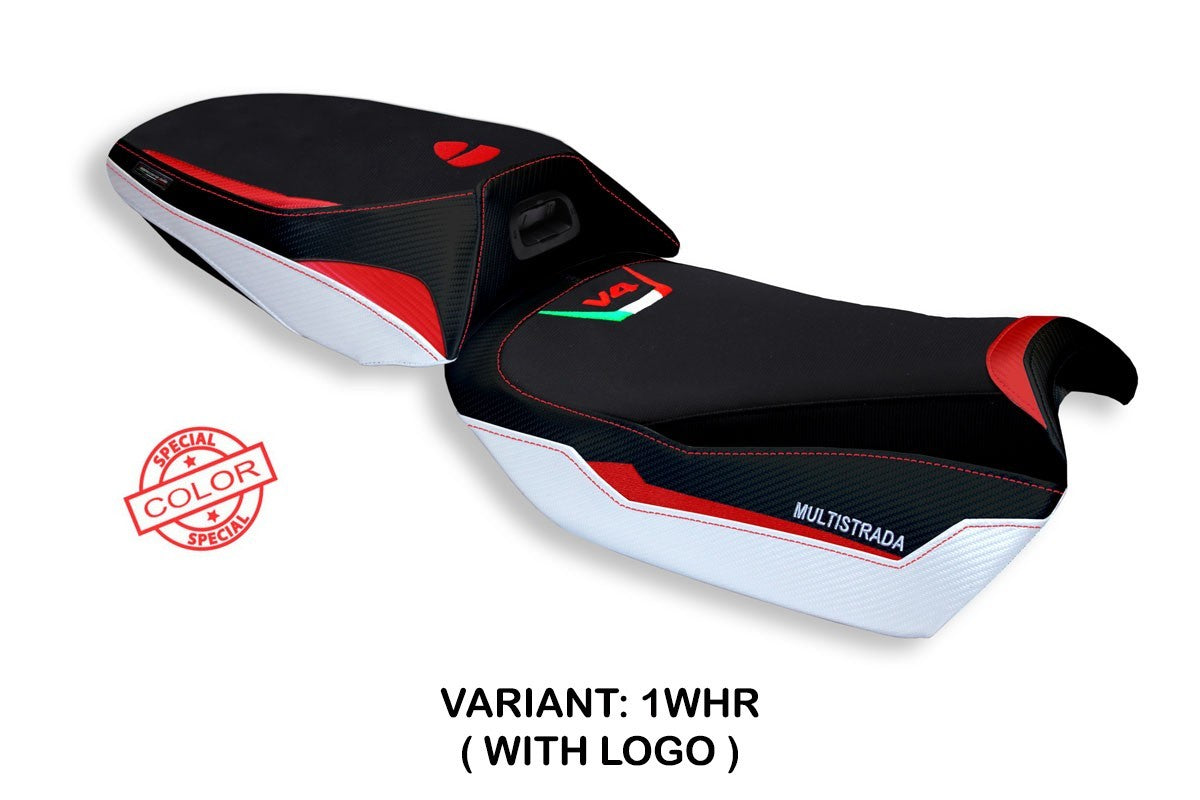 Seat cover compatible - Ducati Multistrada V4 2021-2025 - mod Eucla Special Color