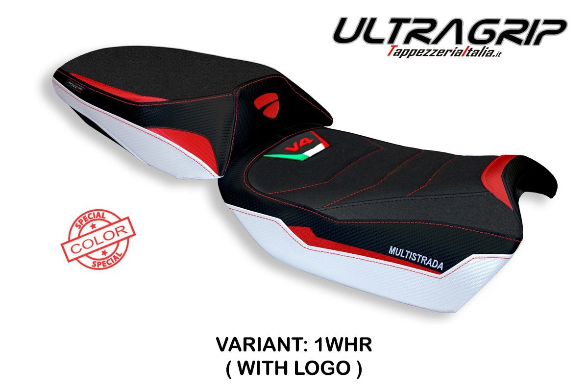 Seat cover compatible - Ducati Multistrada V4 2021-2025 - mod Hama Special Color Ultragrip