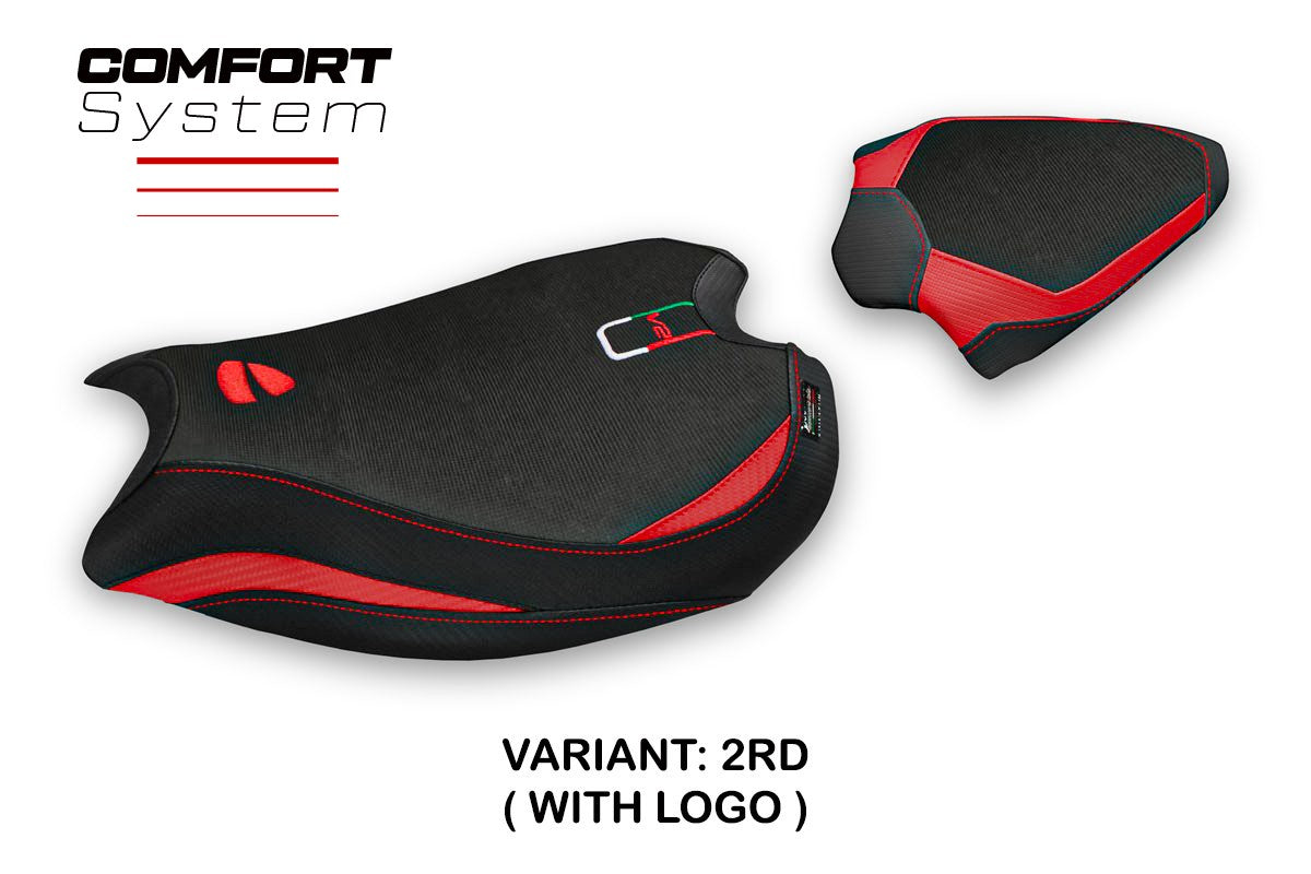 Seat cover compatible - Ducati Panigale V2 2020 - 2024 - mod Zatoca Comfort System