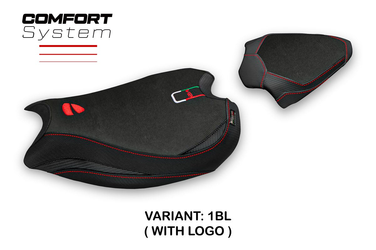 Seat cover compatible - Ducati Panigale V2 2020 - 2024 - mod Zatoca Comfort System