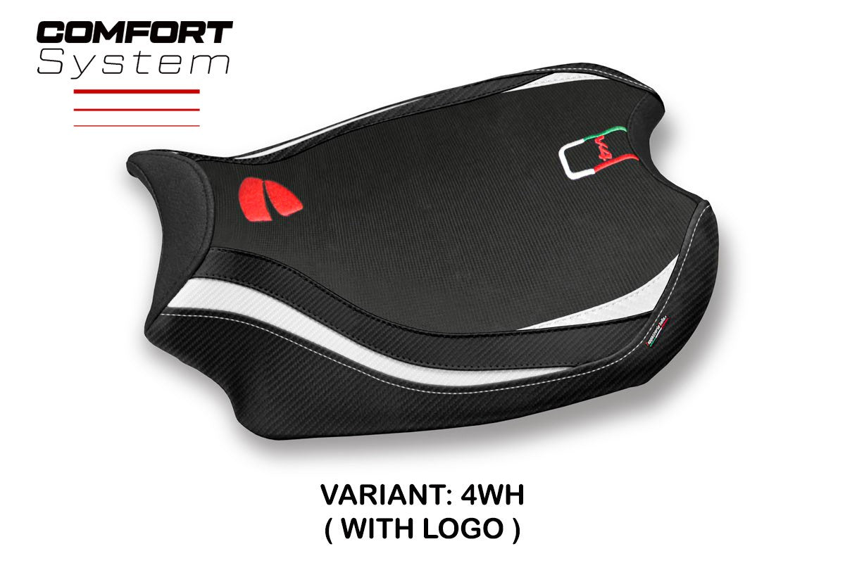 Seat cover compatible - Ducati Panigale V4 2018 - 2024 - mod Glinka Comfort System