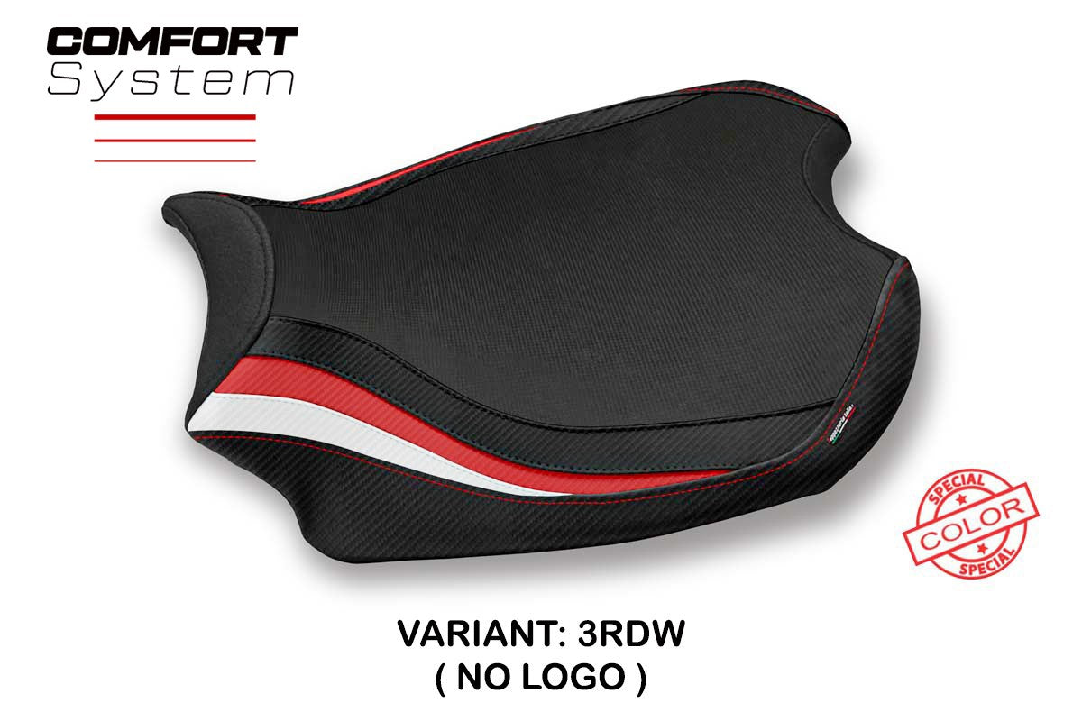 Seat cover compatible - Ducati Panigale V4 2018 - 2024 - mod Glinka Comfort System