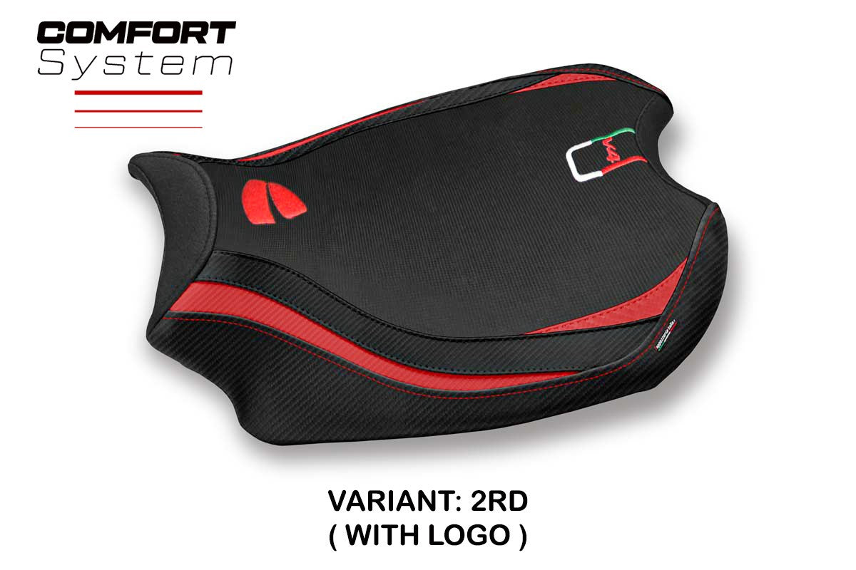 Seat cover compatible - Ducati Panigale V4 2018 - 2024 - mod Glinka Comfort System