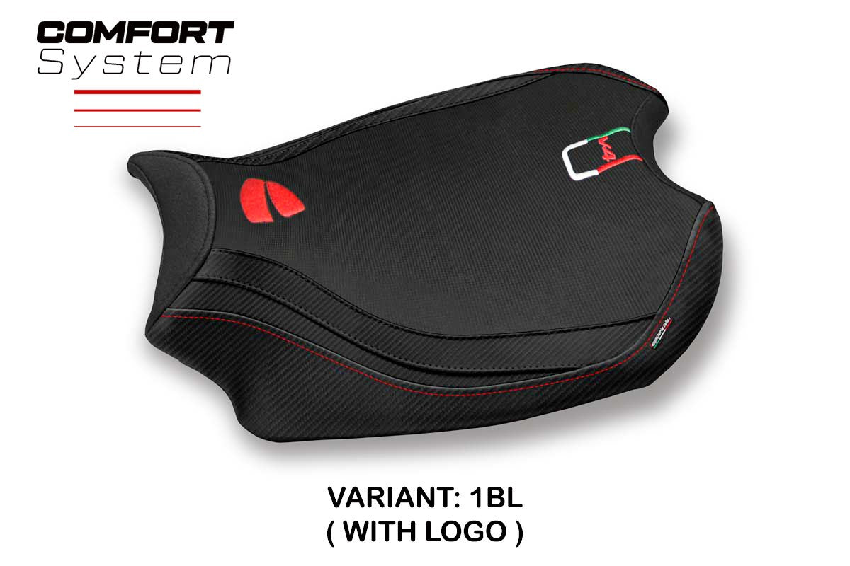 Seat cover compatible - Ducati Panigale V4 2018 - 2024 - mod Glinka Comfort System