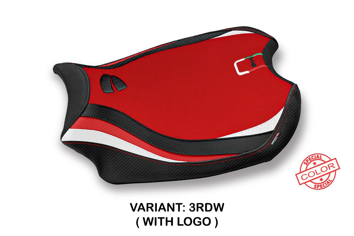 Seat cover compatible - Ducati Panigale V4 2018 - 2024 - mod Kerman