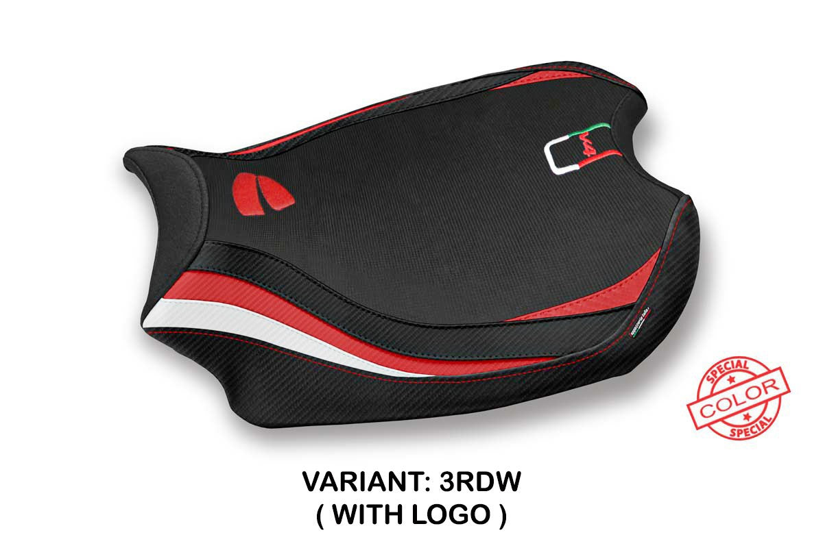 Seat cover compatible - Ducati Panigale V4 2018 - 2024 - mod Mahileu