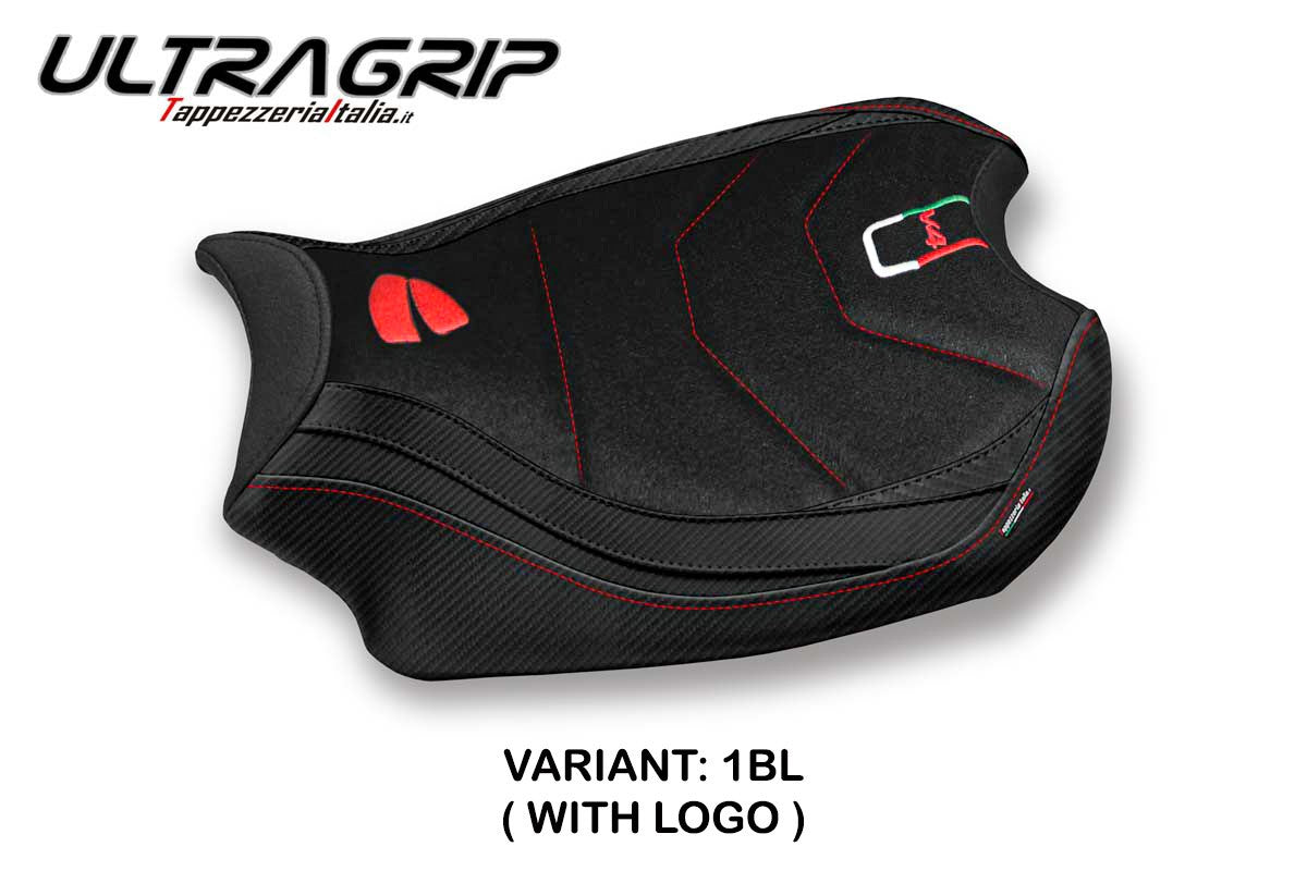 Seat cover compatible - Ducati Panigale V4 2018 - 2024 - mod Smila Ultragrip