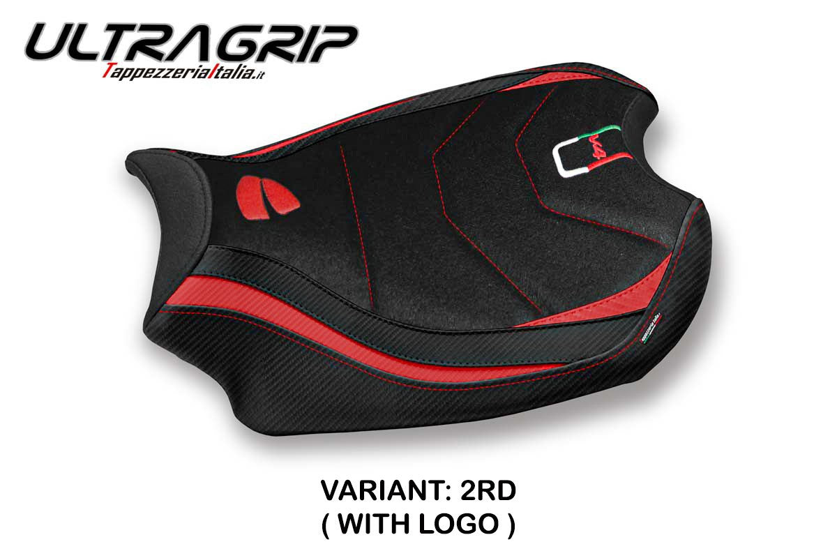 Seat cover compatible - Ducati Panigale V4 2018 - 2024 - mod Smila Ultragrip
