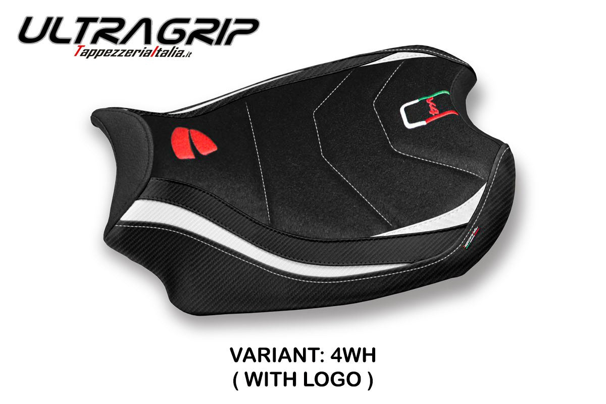 Seat cover compatible - Ducati Panigale V4 2018 - 2024 - mod Smila Ultragrip