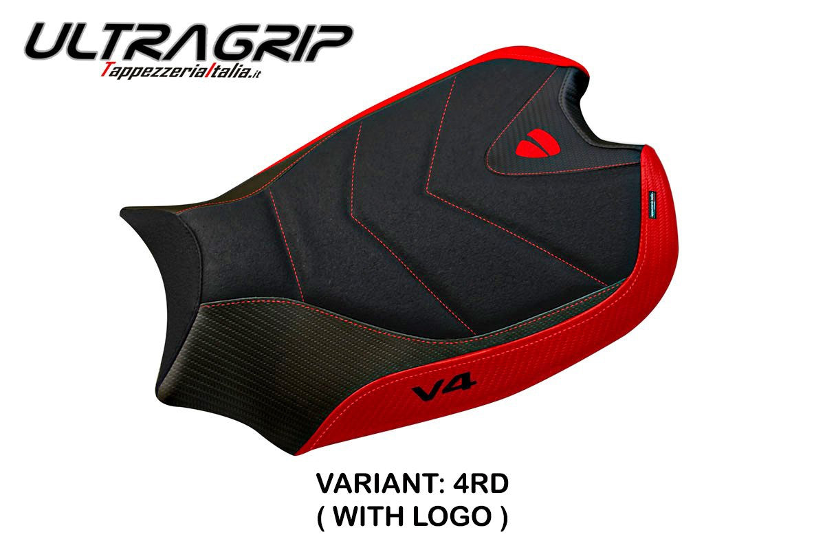 Seat cover compatible - Ducati Panigale V4 2018 - 2024 - mod Wanaka 1 Ultragrip