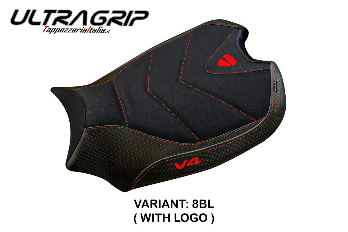 Seat cover compatible - Ducati Panigale V4 2018 - 2024 - mod Wanaka 1 Ultragrip