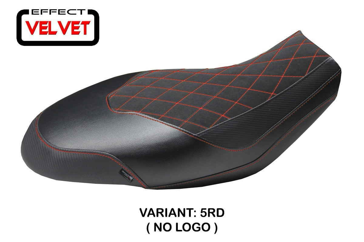 Seat cover compatible - Ducati Scrambler 400 / 800 / 1100 2015 - 2024 - mod Ischia Velvet