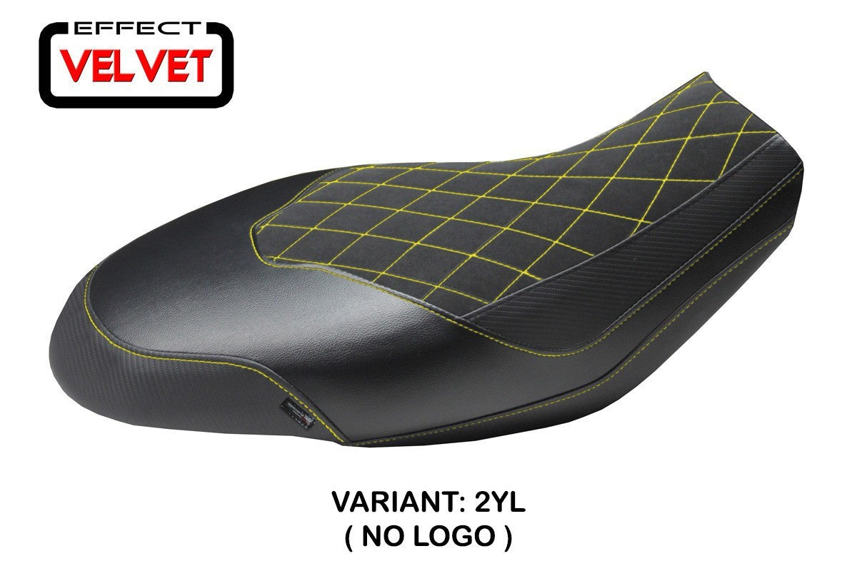 Seat cover compatible - Ducati Scrambler 400 / 800 / 1100 2015 - 2024 - mod Ischia Velvet