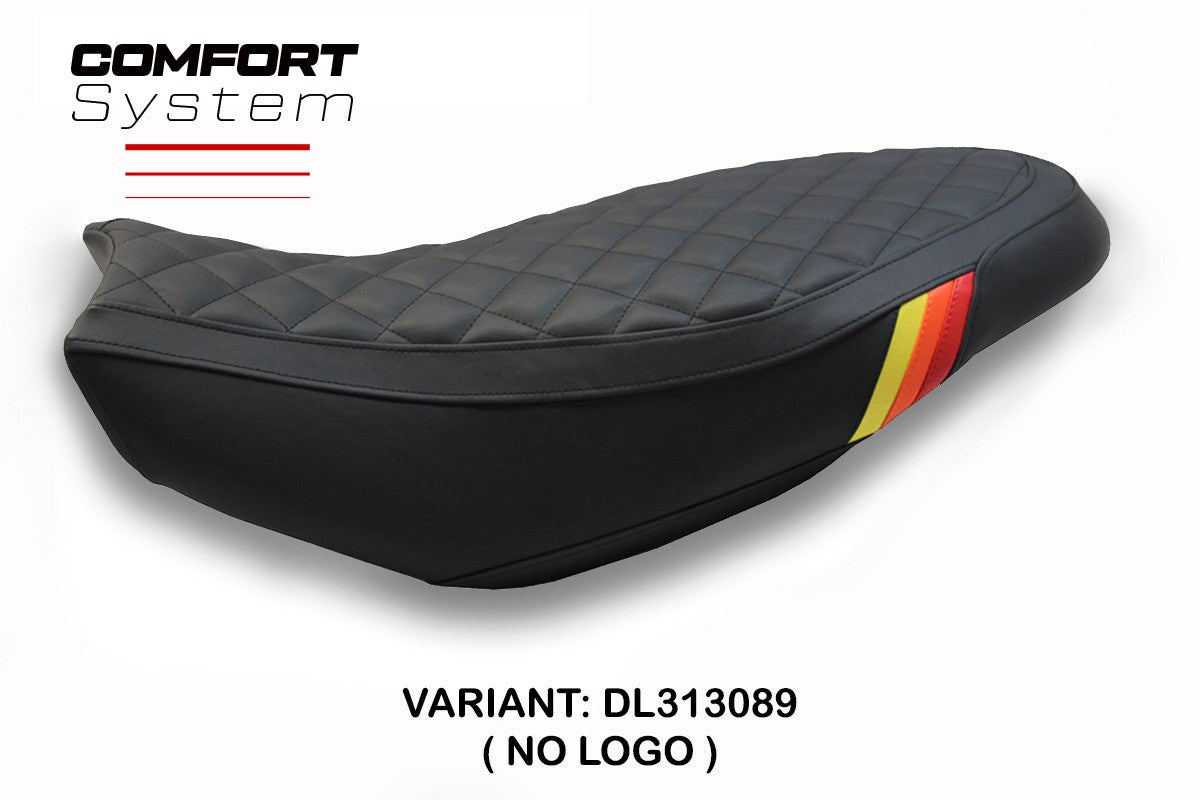 Seat cover compatible - Ducati Scrambler 400 / 800 / 1100 2015 - 2024 - mod Vintage Comfort System