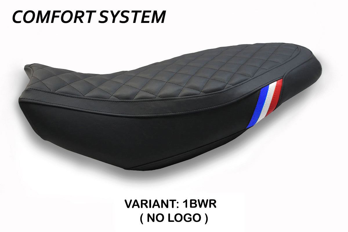 Seat cover compatible - Ducati Scrambler 400 / 800 / 1100 2015 - 2024 - mod Vintage Comfort System