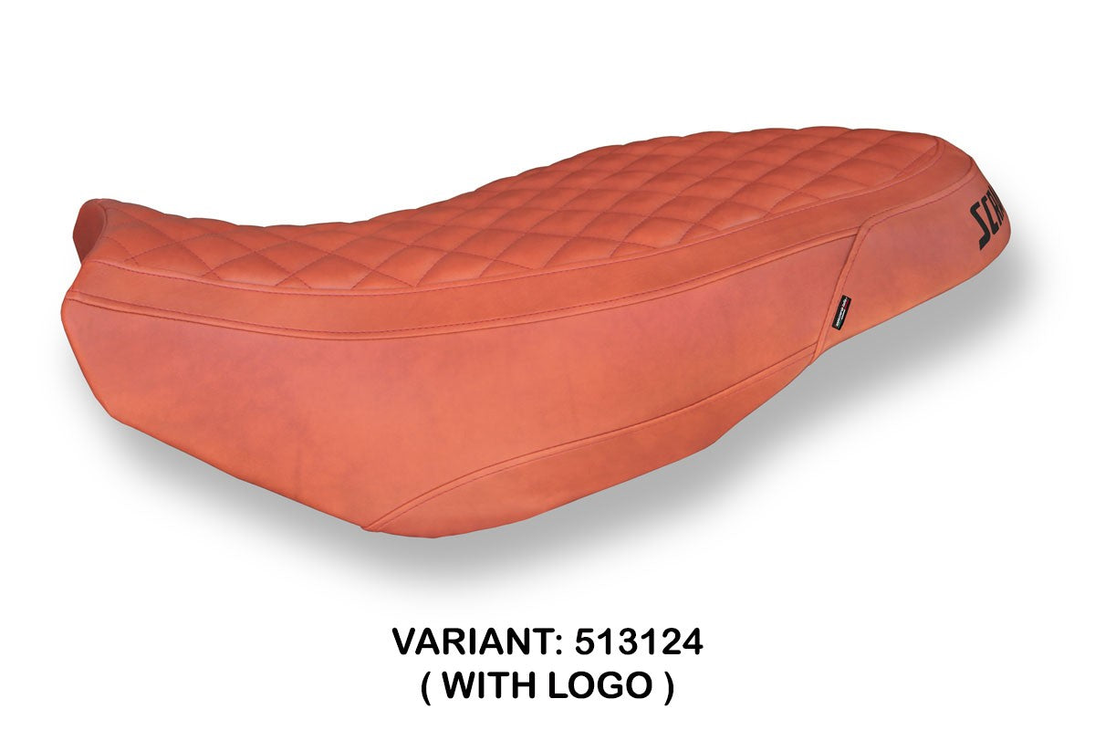 Seat cover compatible - Ducati Scrambler 400 / 800 / 1100 2015 - 2024 - mod Vintage