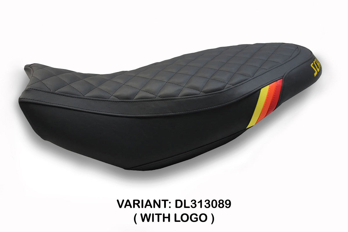 Seat cover compatible - Ducati Scrambler 400 / 800 / 1100 2015 - 2024 - mod Vintage