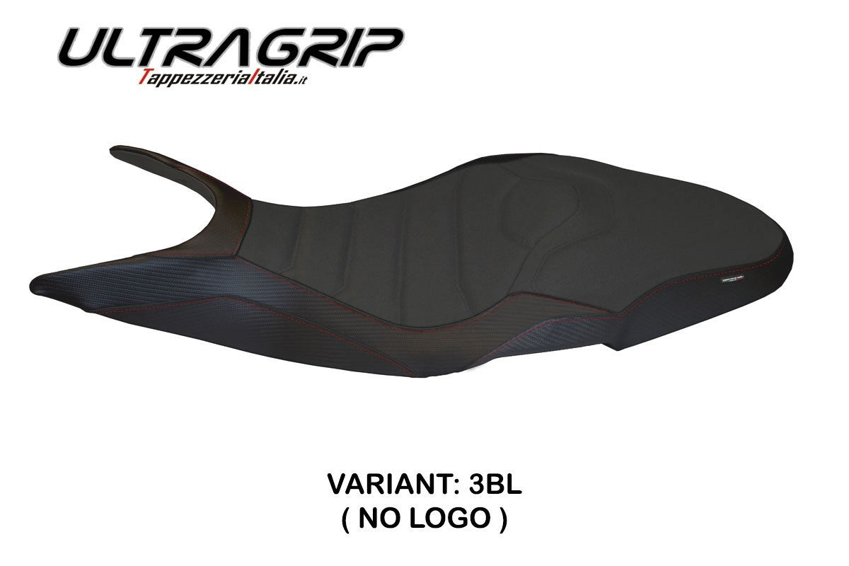Seat cover compatible - Ducati Super Sport 2017 - 2024 - mod Pistoia 1 Ultragrip