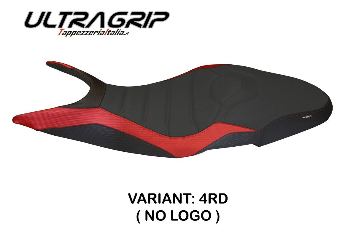 Seat cover compatible - Ducati Super Sport 2017 - 2024 - mod Pistoia 1 Ultragrip