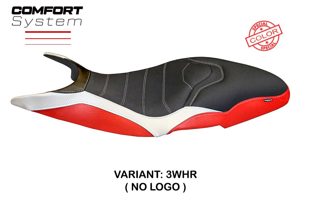 Seat cover compatible - Ducati Super Sport 2017 - 2024 - mod Pistoia Special Color Comfort System