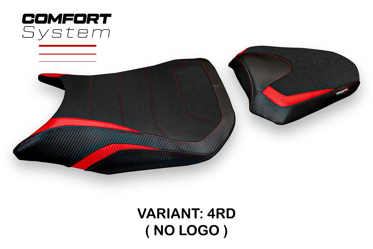 Seat cover compatible - Honda CBR 500 R 2017-2025 - mod Diamante 1 Comfort System