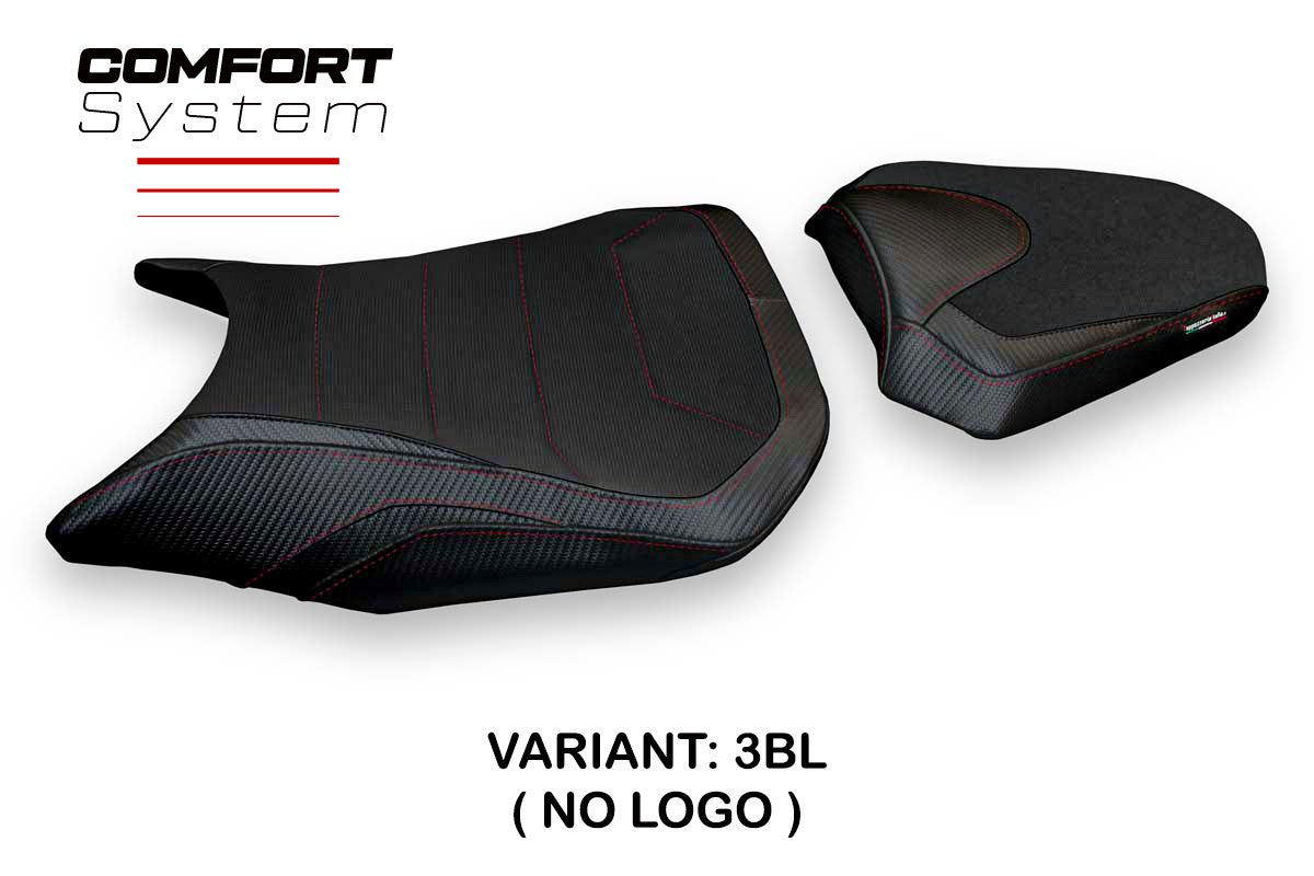 Seat cover compatible - Honda CBR 500 R 2017-2025 - mod Diamante 1 Comfort System