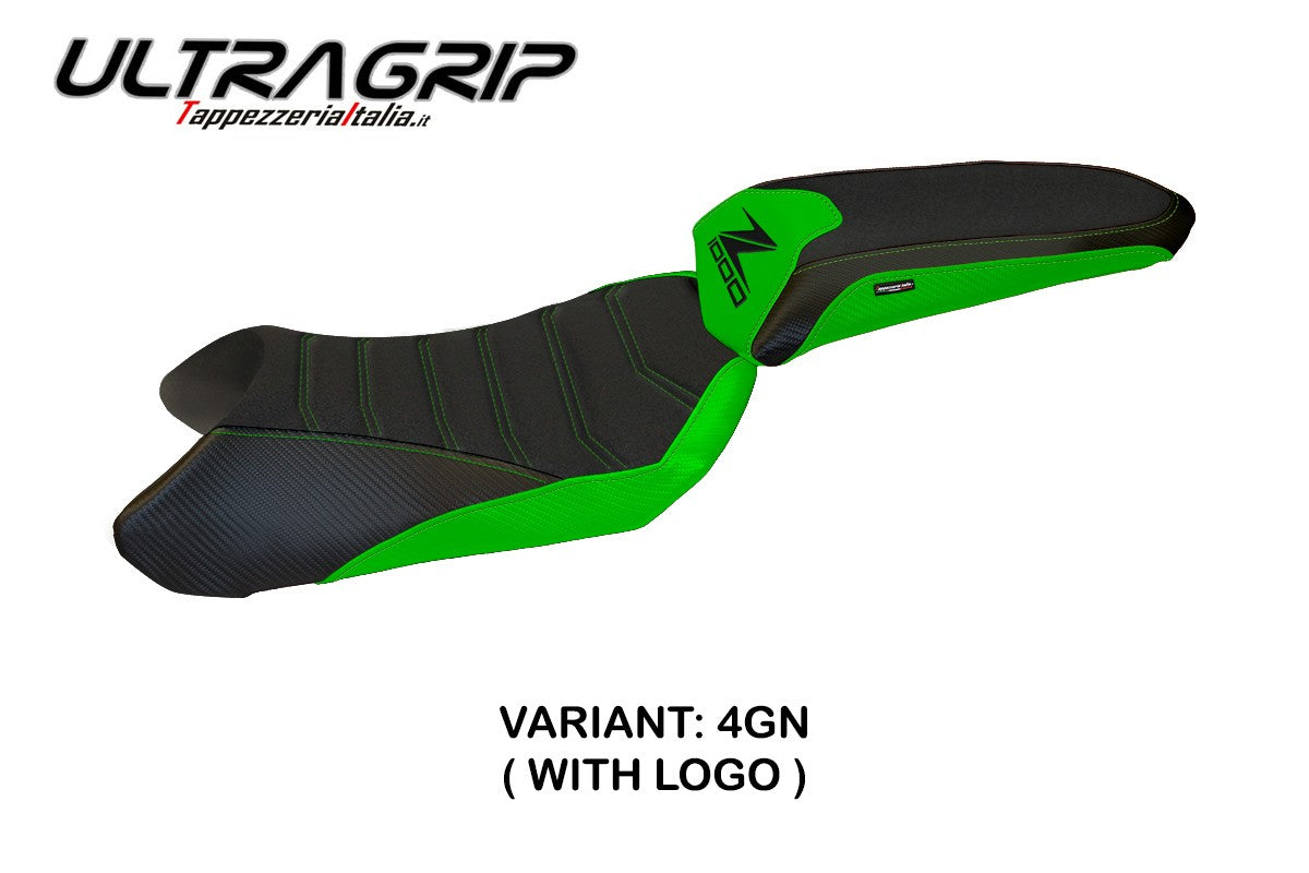 Seat cover compatible - Kawasaki Z 1000 SX  2011 - 2016 - mod Cosenza 1 Ultragrip