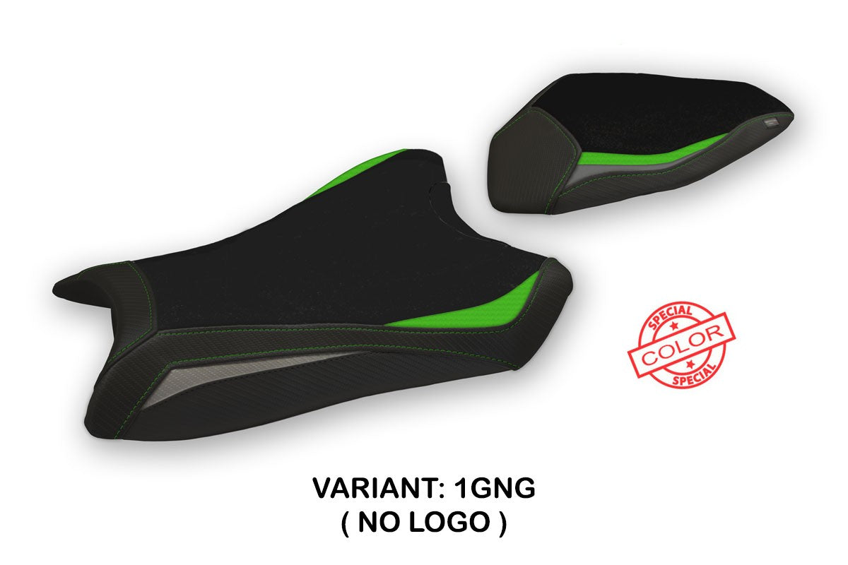 Seat cover compatible - Kawasaki Ninja ZX 6 R 2019-2025 - mod Gaviao Special Color
