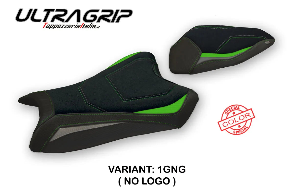 Seat cover compatible - Kawasaki Ninja ZX 6 R 2019-2025 - mod Tomar Special Color Ultragrip