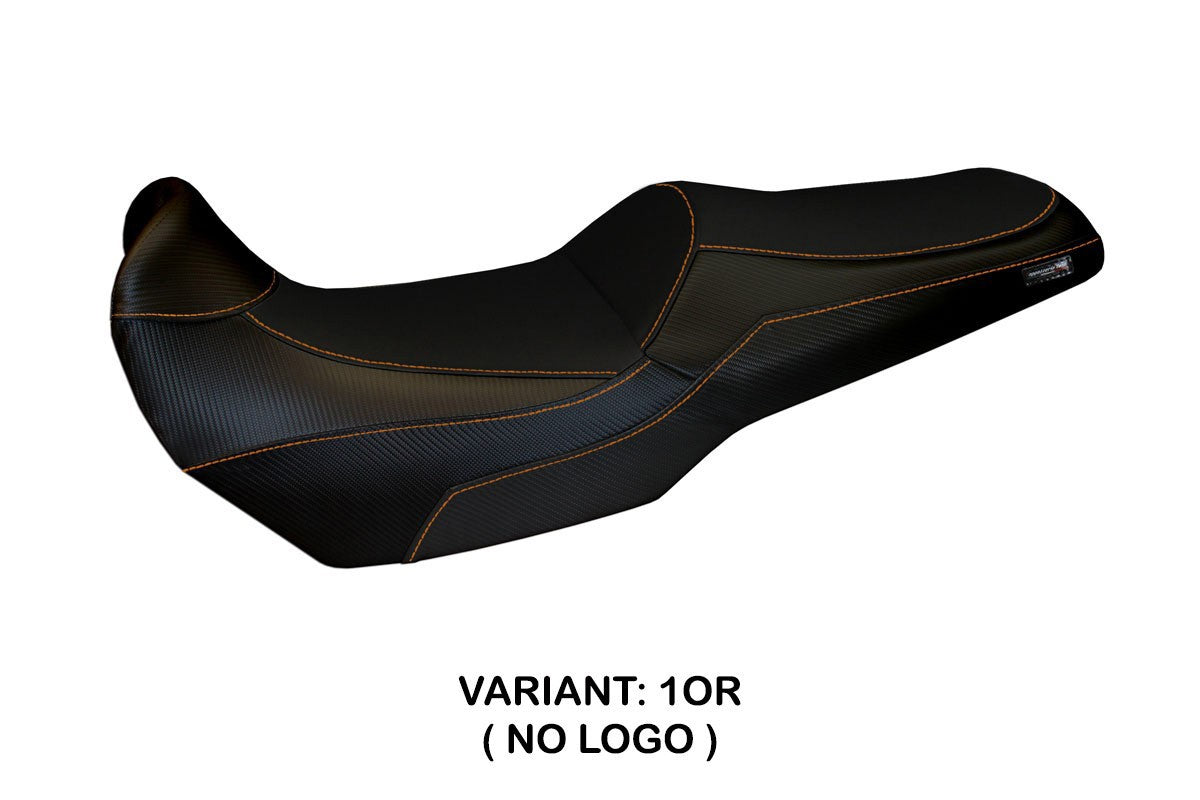 Seat cover compatible - Kawasaki Versys 1000 2019 - 2024 - mod Kalibo Total Black
