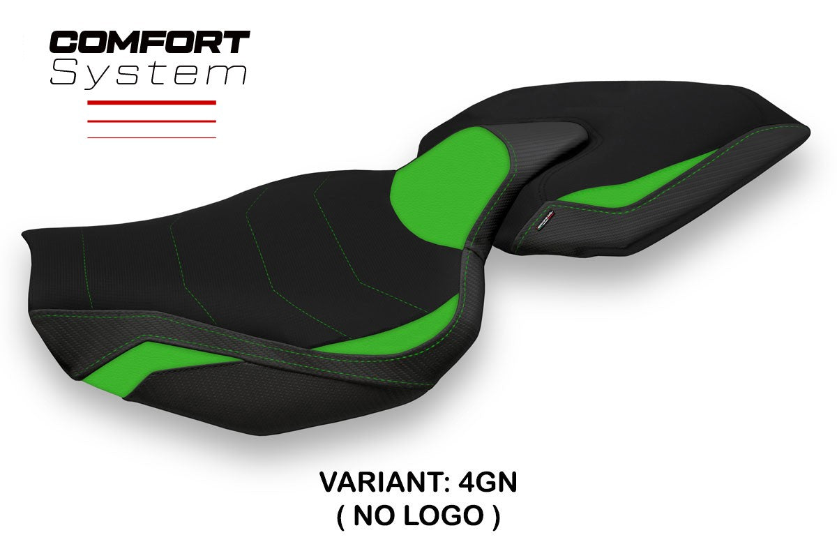 Seat cover compatible - Kawasaki Z 1000 2014 - 2021 - mod Ellos 1 Comfort System