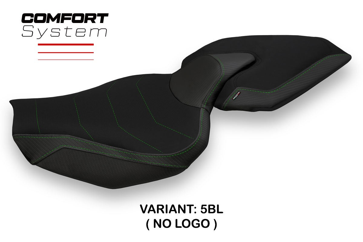Seat cover compatible - Kawasaki Z 1000 2014 - 2021 - mod Ellos 1 Comfort System