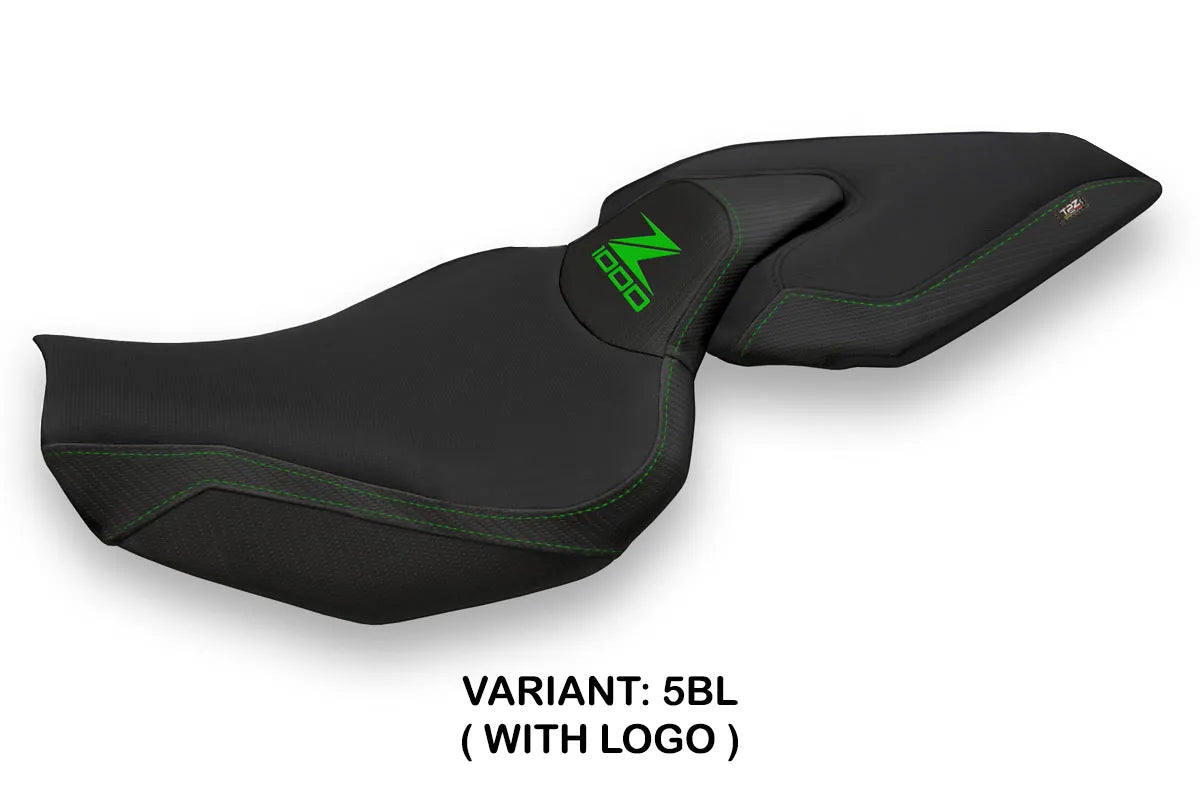 Seat cover compatible - Kawasaki Z 1000 2014 - 2021 - mod Mellby 1